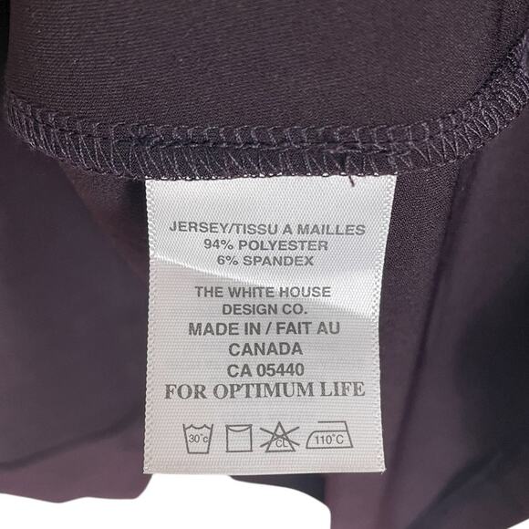 Sympli Stretch Jersey Cowl Neck Long Sleeve Pullover Tunic Top Sz 16 Effortless - Picture 13 of 13